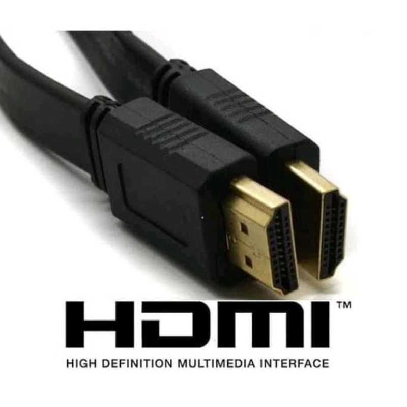 Kabel Hdmi Flat versi1.4 10meter / kabel hdmi v1.4 10meter/ kabel hdmi 10meter flat / kabel HDMI to HDMI flat 10meter