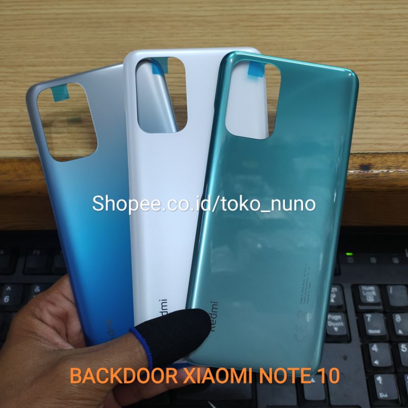 [ TOKO AKA ] ORIGINAL 100% Backdoor Xiaomi Redmi Note 10 | Note 10S Back Casing Tutup Belakang Bater