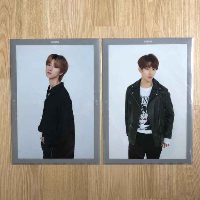 SEVENTEEN OFFICIAL JAPAN WE MAKE YOU SHOWCASE GOODS CLEARFILE THE8 XU MINGHAO DK DOKYEOM LEE SEOKMIN