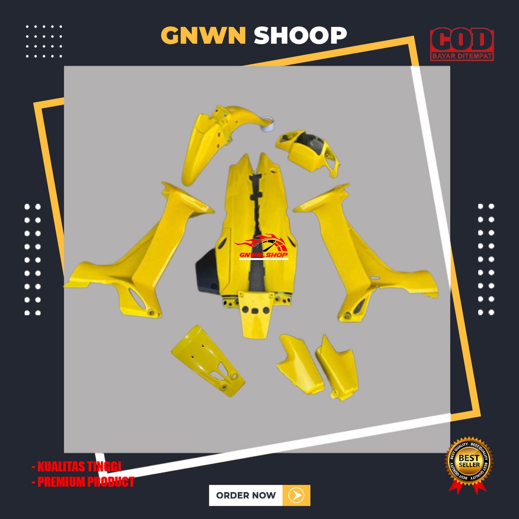 NEW FULL BODY HALUS F1ZR - VEGA R LAMA WARNA KUNING MURAH