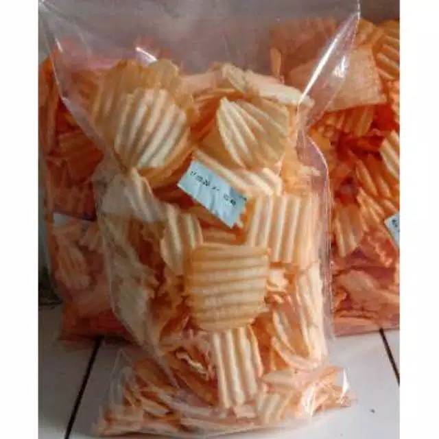 

[COD]KERIPIK SINGKONG KEJU MERK TES 500GRAM DAN 250GRAM