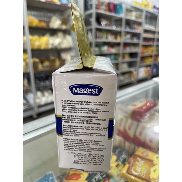 Magest Instant Dry yeast 500gr / ragi instant