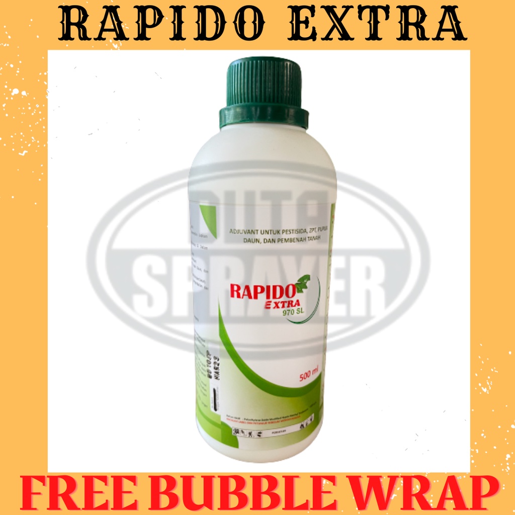 Rapido Extra 970SL 500ml Adjuvant ZPT Penembus Perata Pestisida Pupuk Daun Pembenah Tanah 500 ml