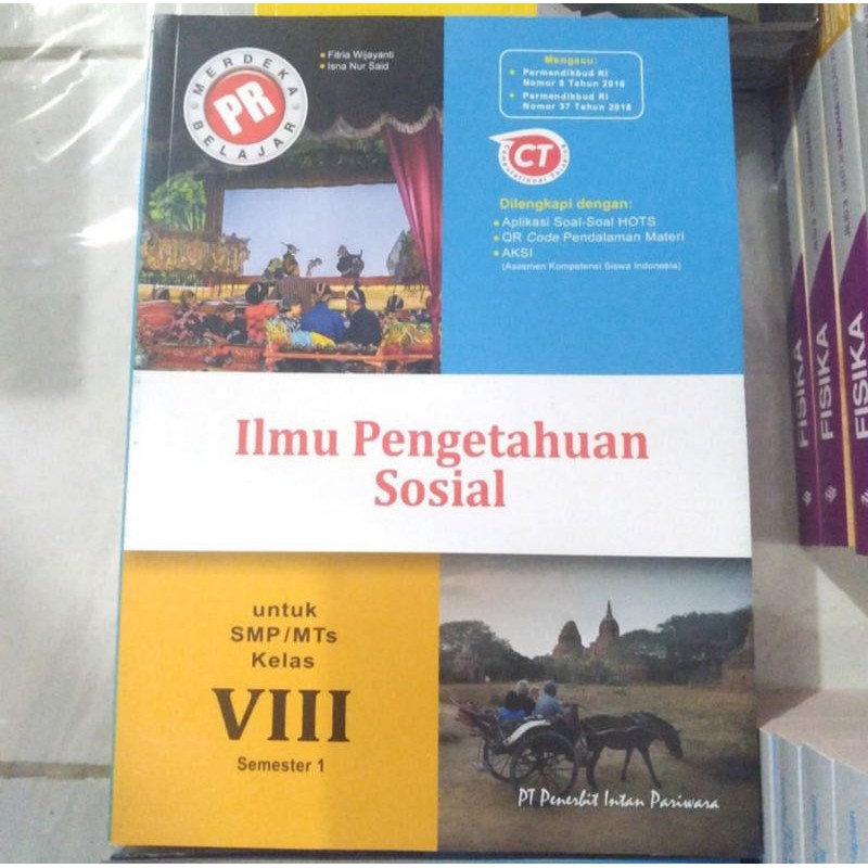 Buku PR IPS Kelas 8 Semester 1 Revisi Intan Pariwara