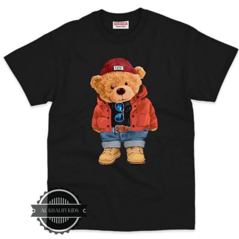 Kaos anak hypebeast bear terbaru bahan premium