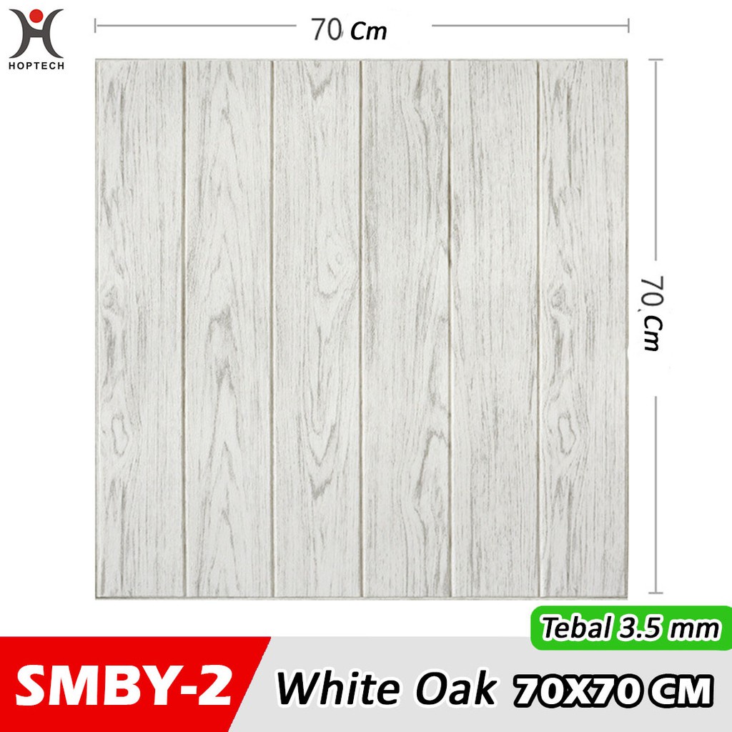 Wallpaper Dingding 3D Foam Motif Batu Bata 70 x 77 CM Dekorasi Dinding Kamar  Murah-KAYU 3mm SMBY-2