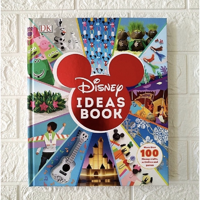 

buku disney art kreativitas anak Disney Ideas BOOK best seller book