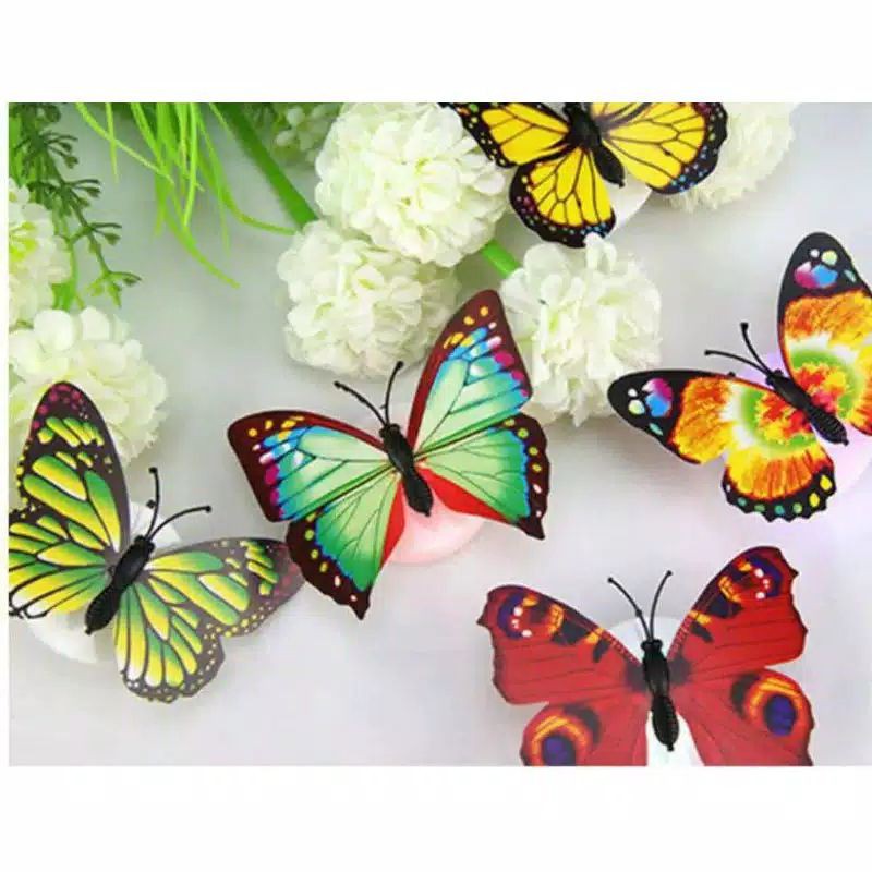 LAMPU LED BUTTERFLY LAMPU LED HIAS BUTTERFLY LAMPU TIDUR LED BUTTERFLY