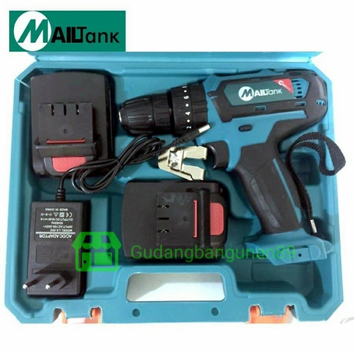 Mesin Bor Baterai Tembok Cordless Drill MAILTANK SH190 32V Tanpa Kabel