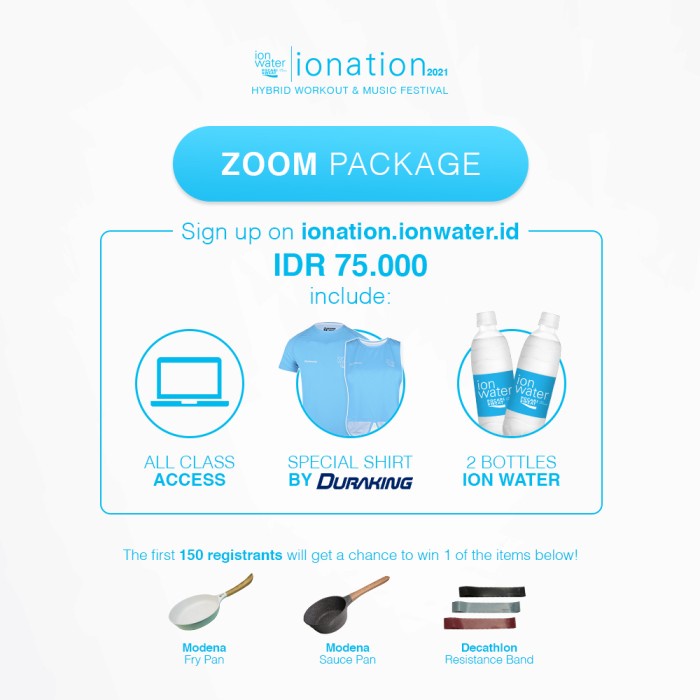 

MINUM-SIAP-DRINK-TO-READY- ION WATER 500 ML BANDED 6 - FREE POUCH -READY-TO-DRINK-SIAP-MINUM.
