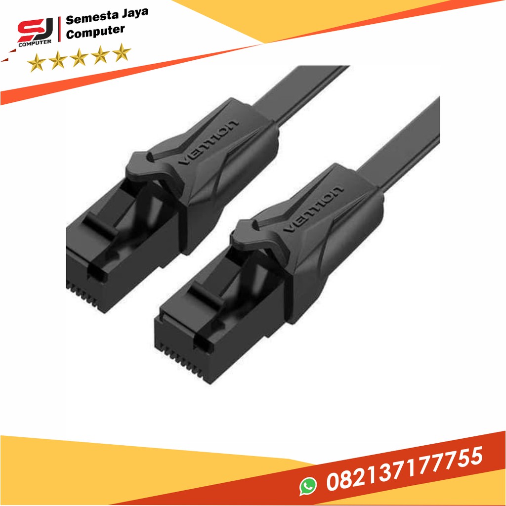 KABEL VENTION FLAT LAN RJ45 CAT6 UTP 1.5M