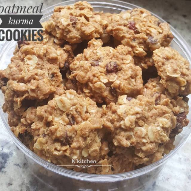 

Oatmeal kurma cookies