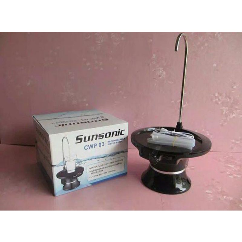 (COD) Pompa Galon Sunsonic Cwp 03 / Pompa Galon Elektrik