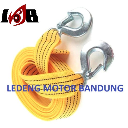 Towing Rope Tali Derek Tarik Motor Mobil Off Road Car Emergency Tow