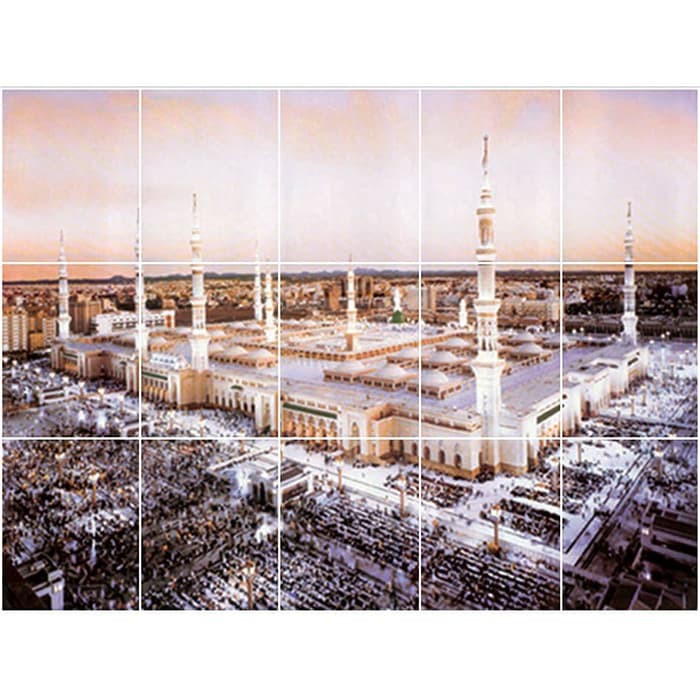 KERAMIK PANEL ASTER MUSLIM COLLECTION BAITULLAH MESJID NABAWI 15x20x25