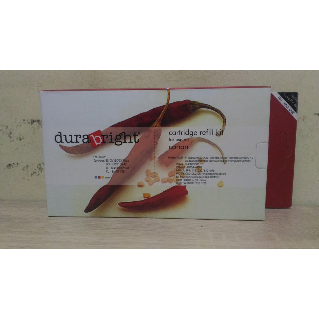 TINTA DURABRIGHT CANON COLOR (BOX)