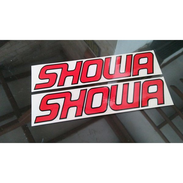 Miliki stiker usd crf 150 L showa Terlaris