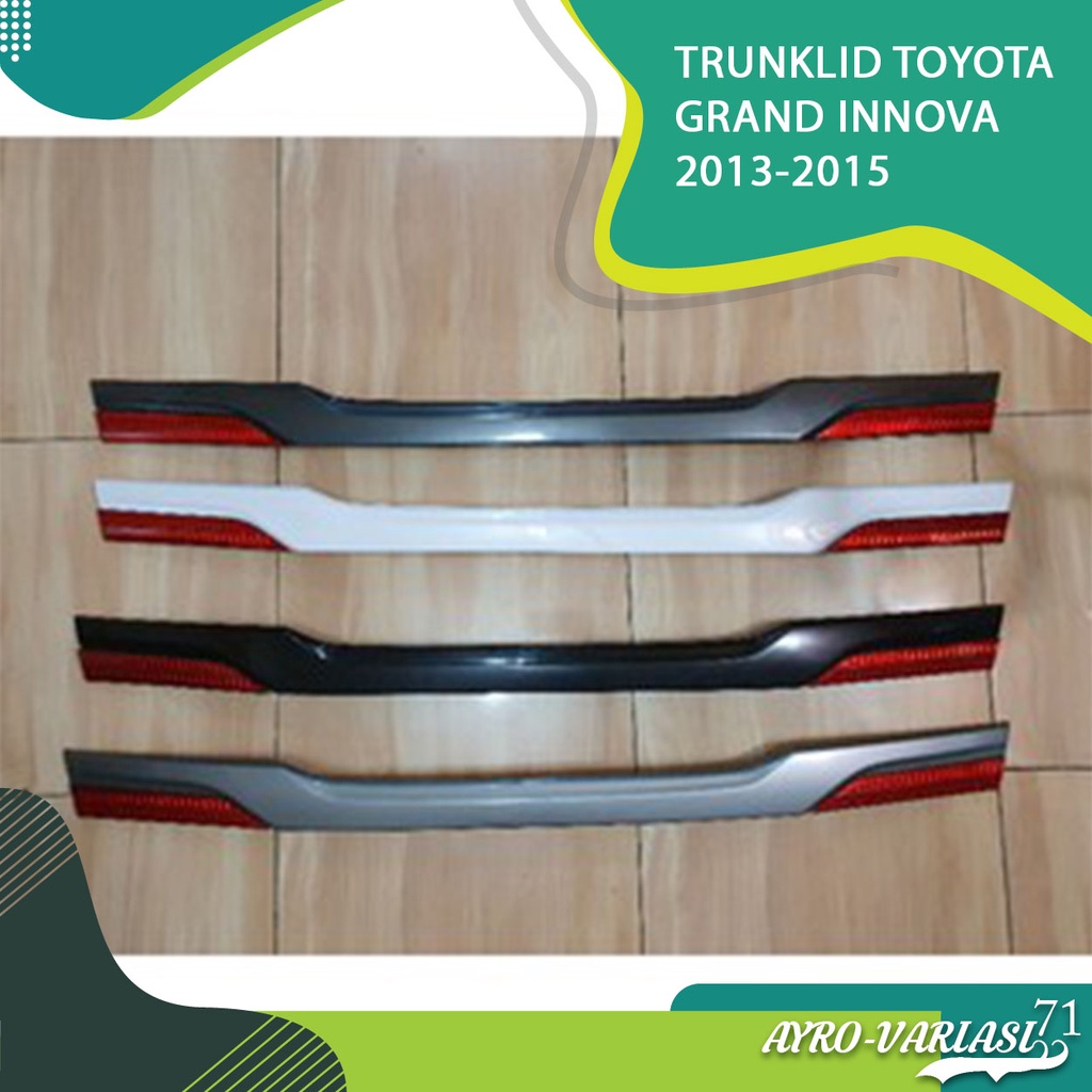 Trunklid Toyota Grand Innova 2004-2015