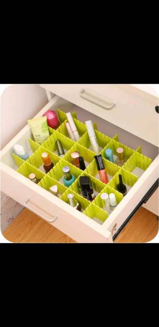 partisi laci/ sekat laci/ laci organizer 1 set isi 4