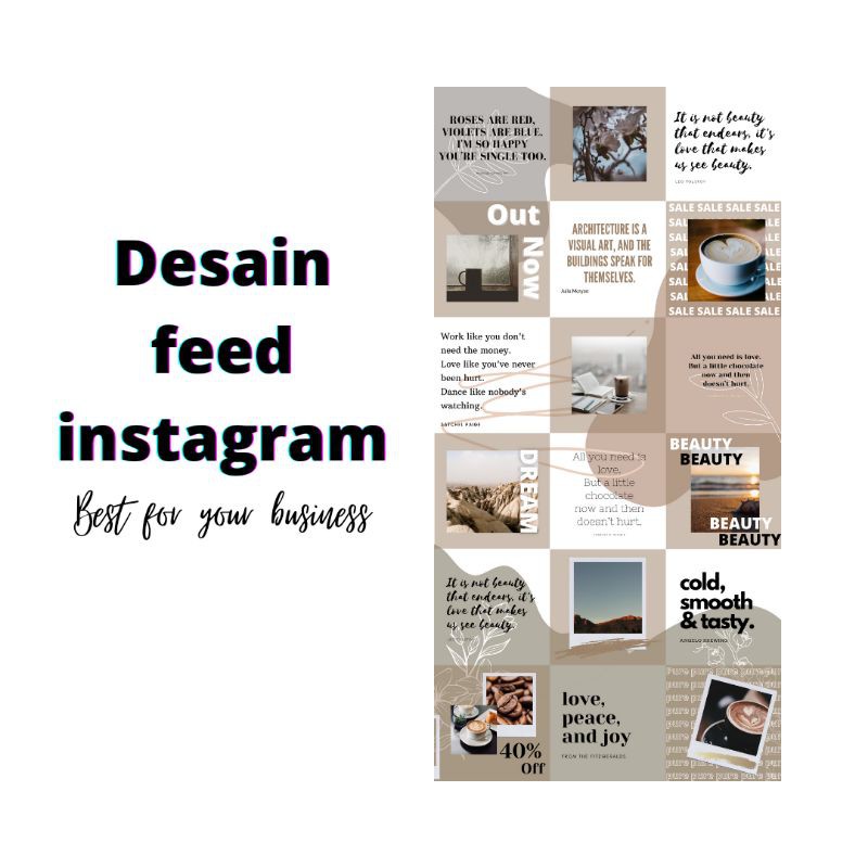 DESAIN FEED INSTAGRAM