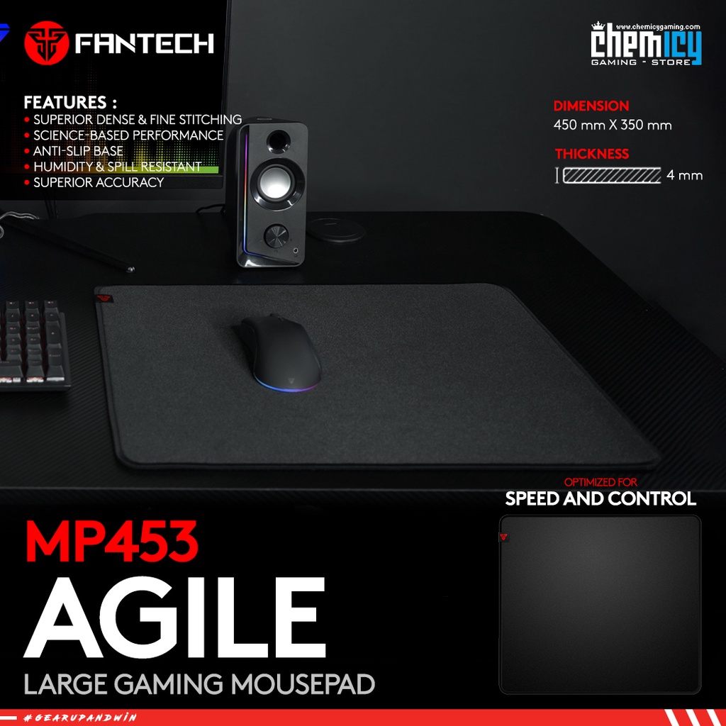 Fantech Agile MP453 Large Cloth Gaming Mousepad