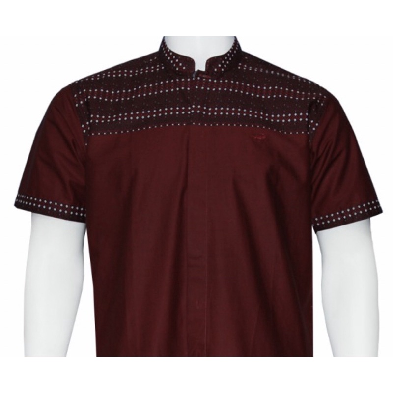 "BIG SALE" Kemeja Koko Lengan Pendek Katun Original Crocodile KOKO 0865