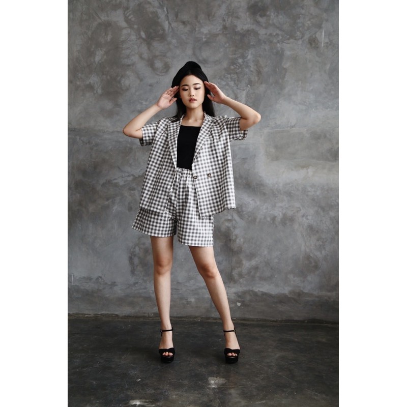 Kana Set (Outer / Atasan + Celana) / Blazer Set / Casual Set