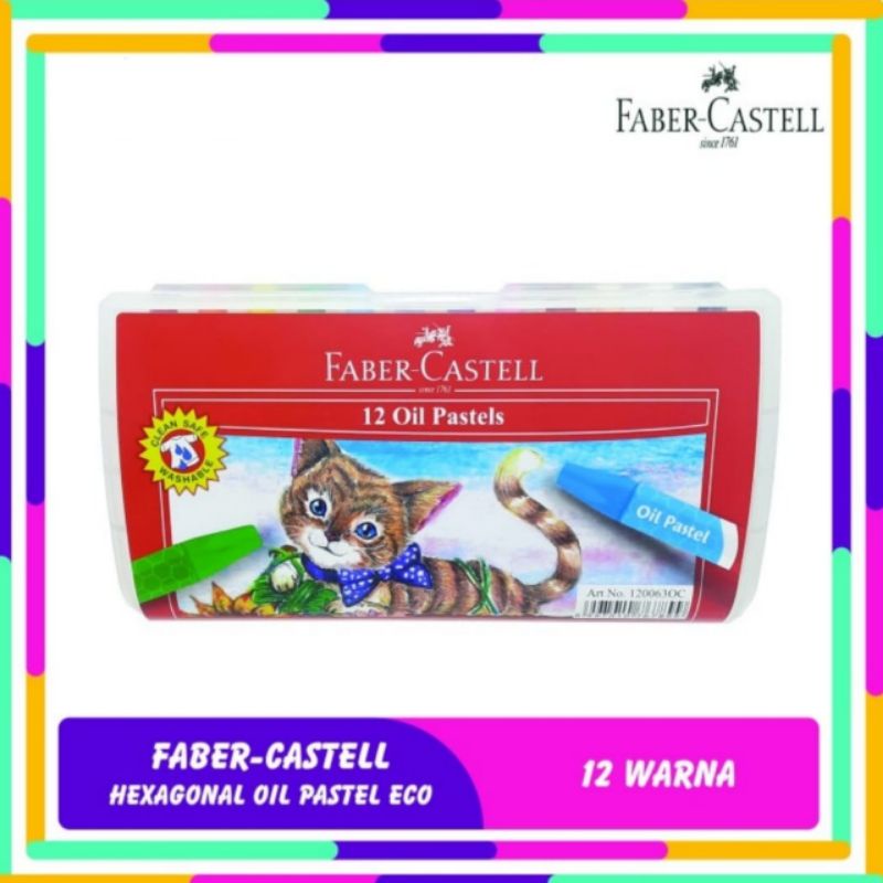 

FABER CASTELL Crayon Hexagonal Oil Pastel