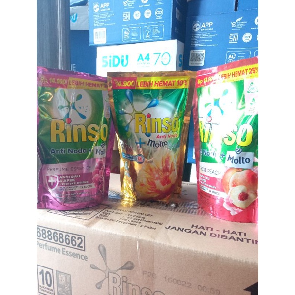 Rinso Molto Liquid / Cair 625ml & 565ml