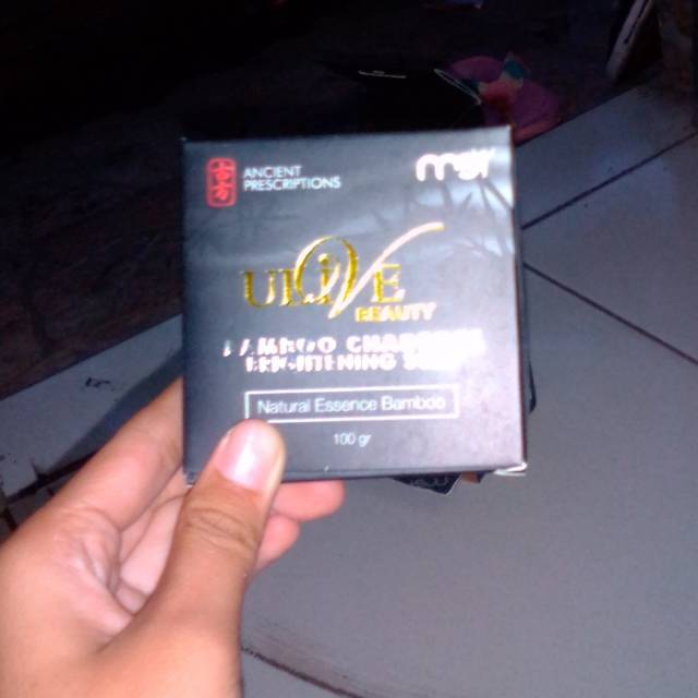 Ulive Beauty Bamboo Charcoal Brightening Soap