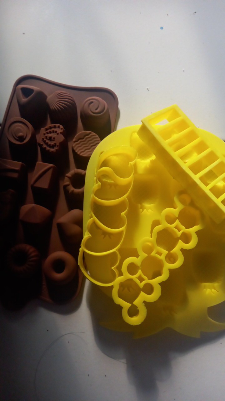 Ct-0318 Cetakan Silikon Coklat Fondant Nanas Pineapple Clay Puding