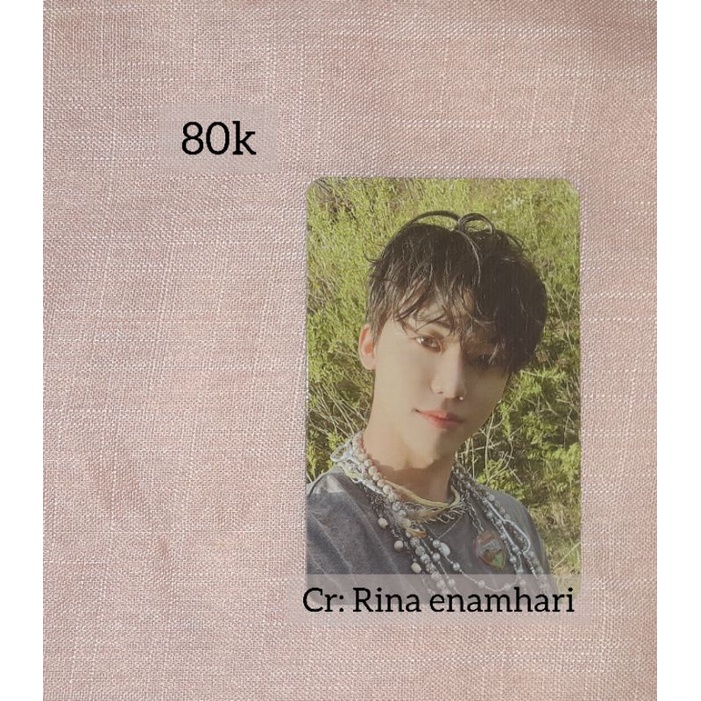 Photocard Jaemin NCT Dream Hello Future (Future ver)