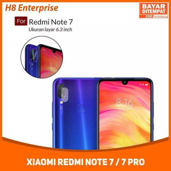 Tempered Glass Camera Anti Gores Lensa Pelindung Kamera for Xiaomi Redmi Note 7 / 7 Pro