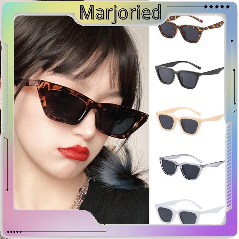 Kacamata Hitam Wanita Korea Gaya Kacamata Lensa Warna Kucing Cewek Sunglasses-MJD