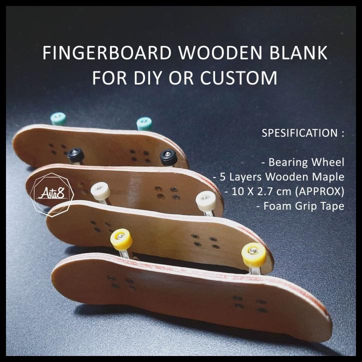 

TERBARUU!! FINGERBOARD WOODEN BLANK FOR DIY OR CUSTOM SALE
