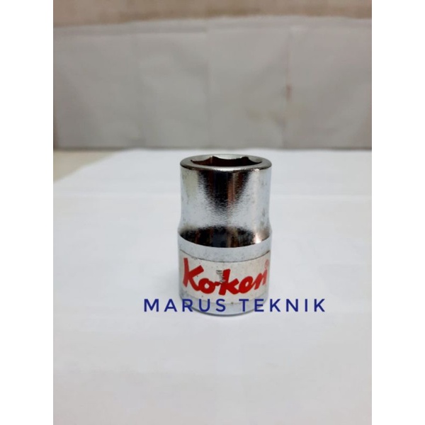 Mata Sok Putih sq 3/4" x 21mm segi6 Koken Japan