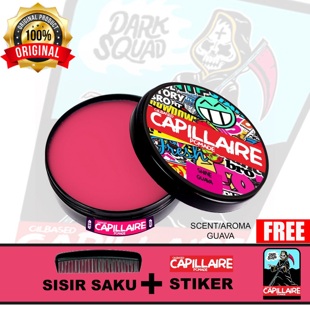 POMADE OILBASED CAPILLAIRE 60 GRAM GRATIS SISIR DAN STICKER