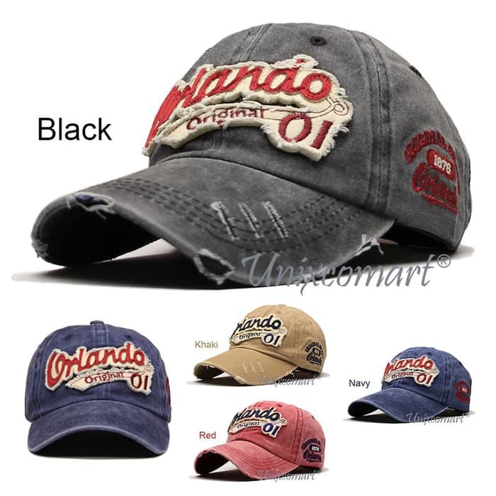 Topi Pria Keren Casual Import Edisi Motogp Lorenzo - Topi Podium  PH914 Orlando 01 Topi Baseball Hat