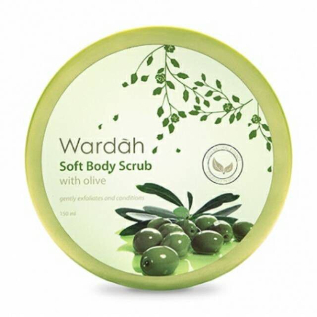 Wardah Soft Body Scrub With Olive 150 ml