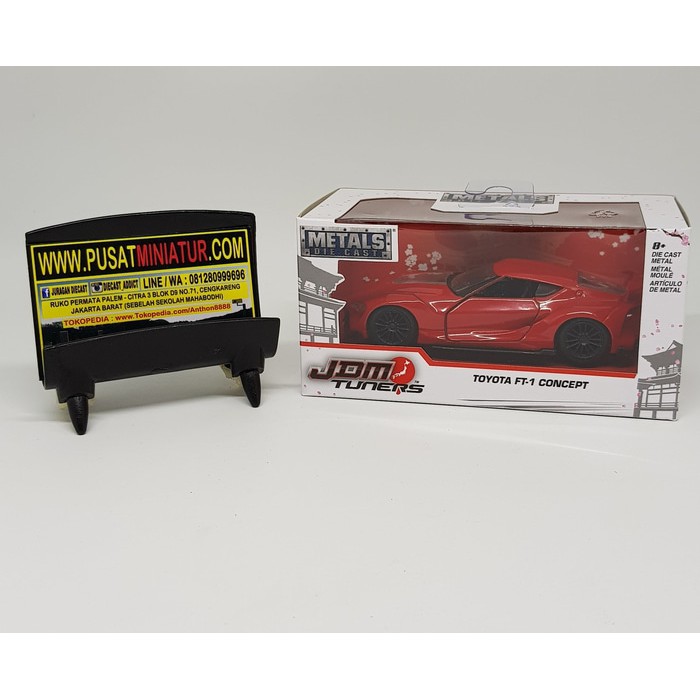 TOYOTA FT-1 CONCEPT - SKALA 1:32 - JADA JDM TUNERS (DIECAST-MINIATUR)