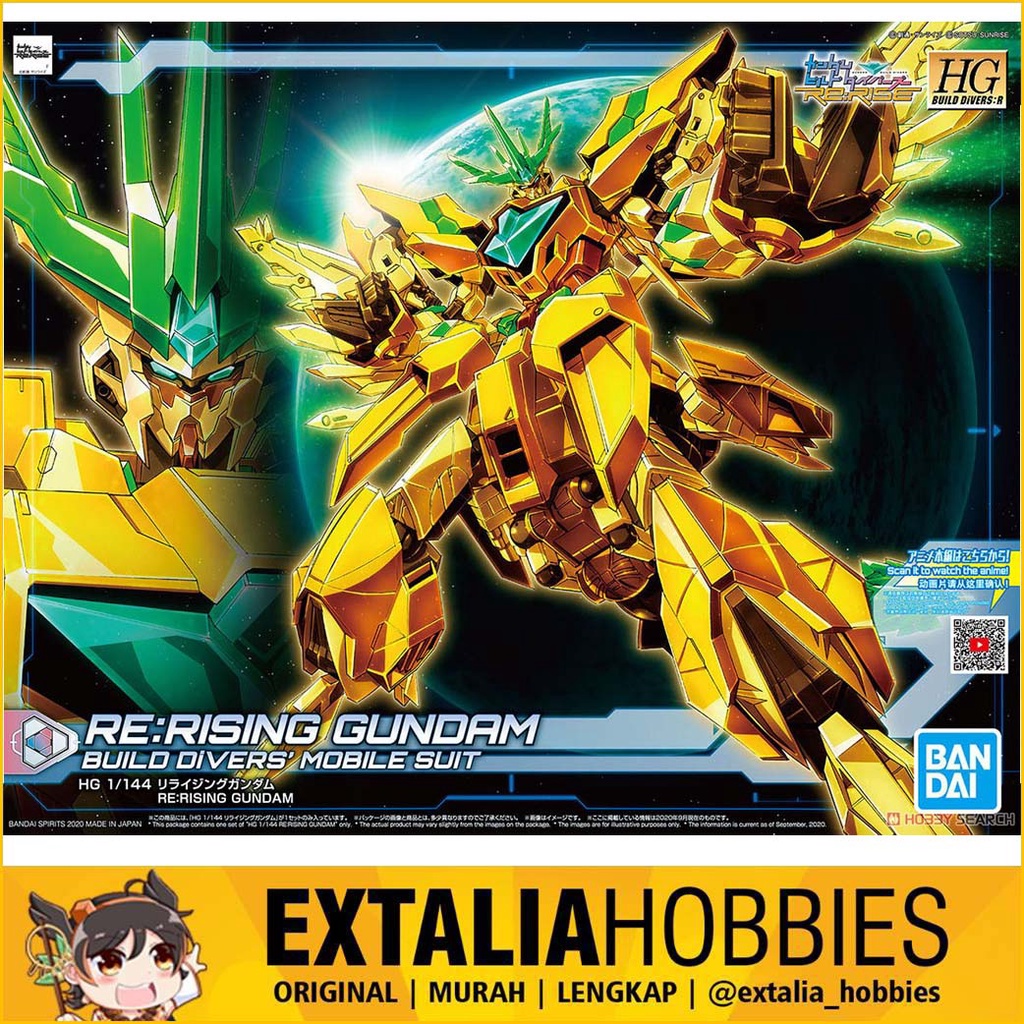 HGBD:R 1/144 RE:RISING GUNDAM - BANDAI