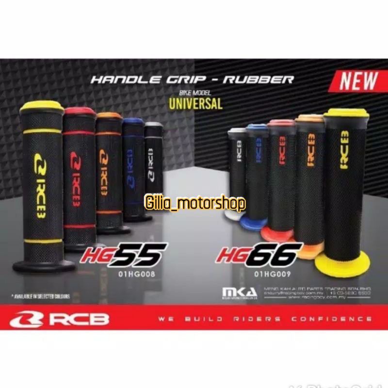 HandGrip RCB Grip Racingboy HG55 dan HG66 Original Import Handfat RCB Karet Premium RCB Universal Motor