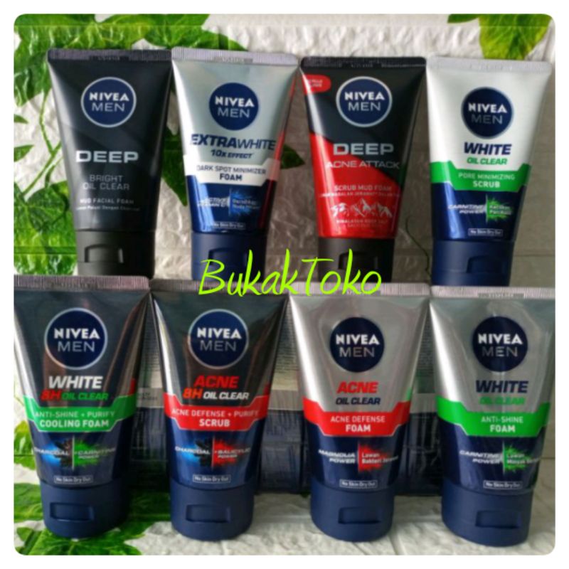Nivea MEN Facial Foam | Sabun wajah Pria 100ml