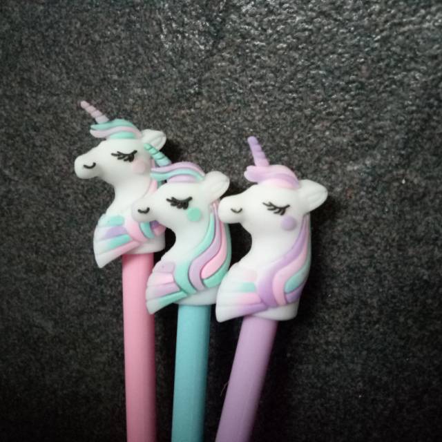 

Pen Gel Unicorn Long Ombre