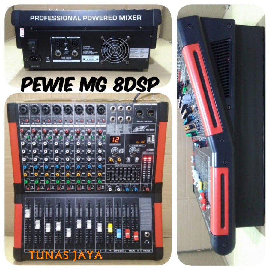 Power Mixer PEWIE MG8 DSP 8 Channel Power Mixer Original