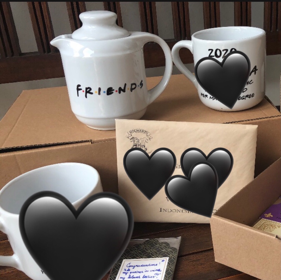 Tea Set 1 Mug Custom By Goodswithlove | Teh Teapot Cangkir Kopi