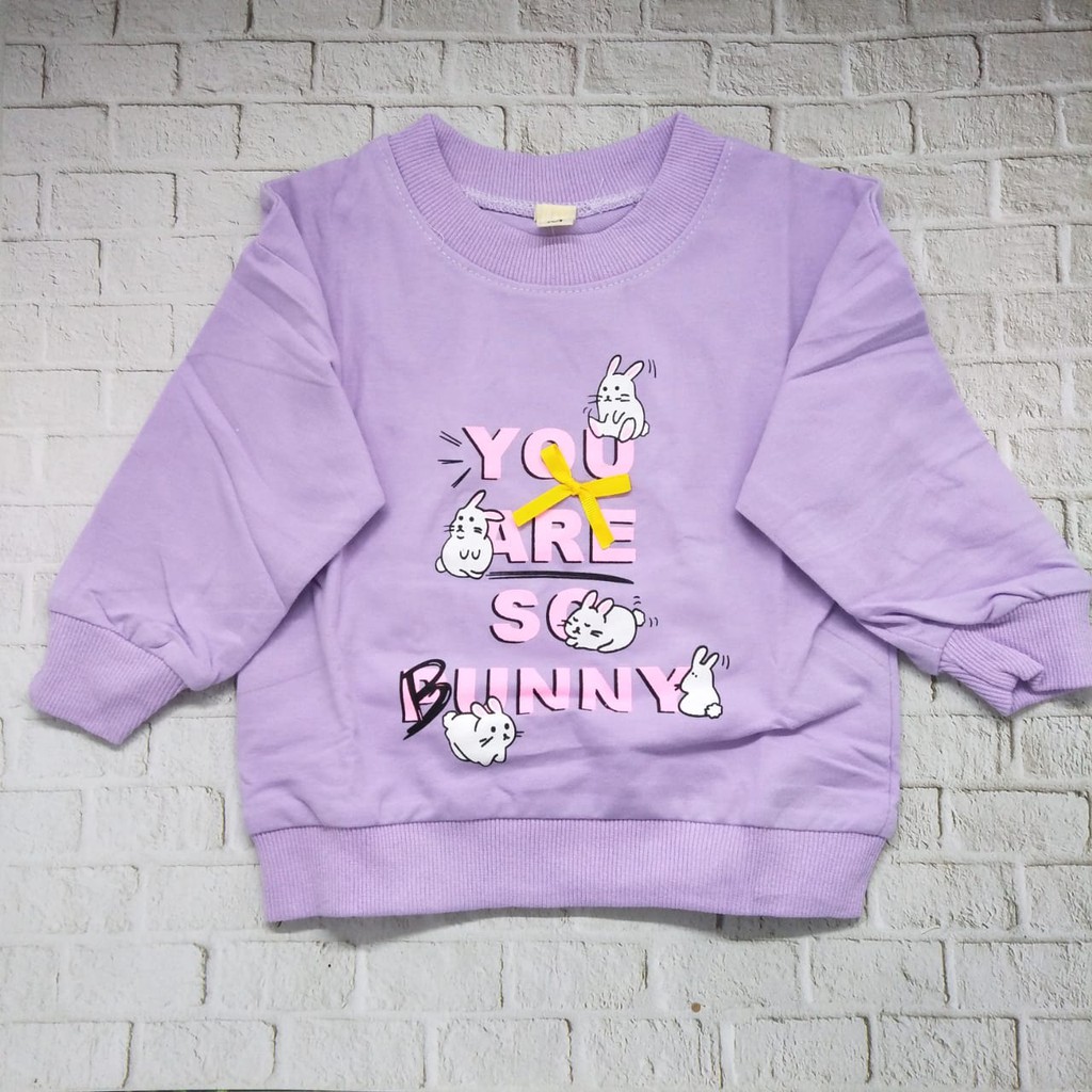 Sweater / Baju anak perempuan lucu murah usia 1-4 thn 100% import kualitas premium