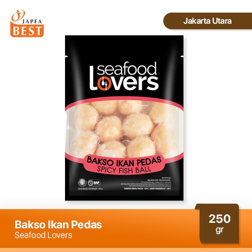 

Bakso Ikan Pedas Seafood Lovers 250 gr