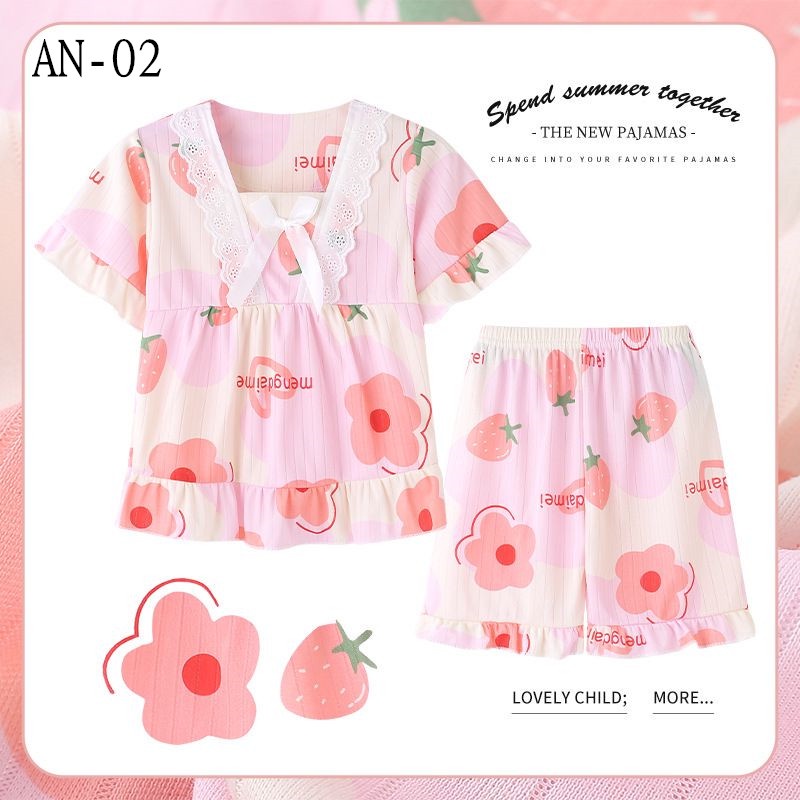 AN 01 - AN 07Baju tidur anak bahan katun premium / The New Pajamas