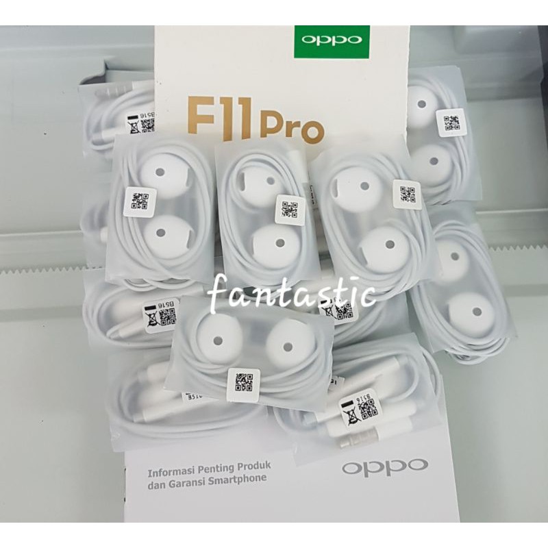 HEADSET OPPO F11 PRO ( ORIGINAL )